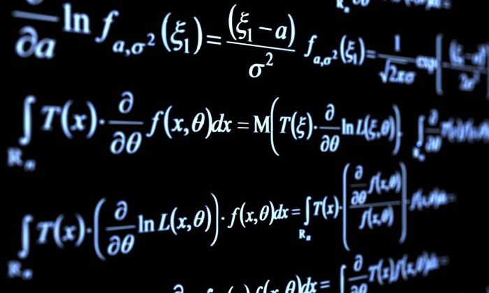 Pure-mathematics-formulæ-blackboard