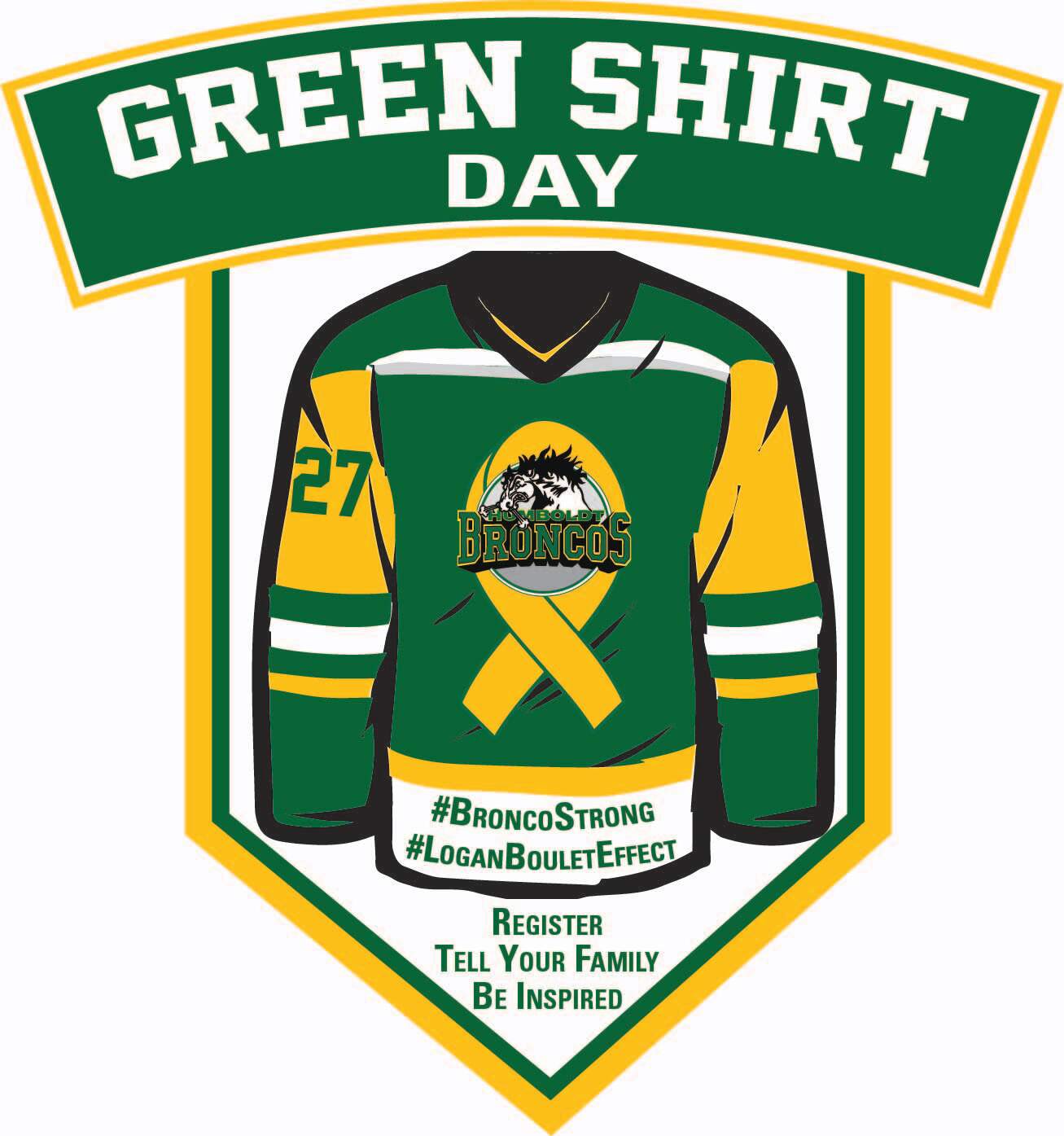 Humboldt Broncos: Logan Boulet and Green Shirt Day